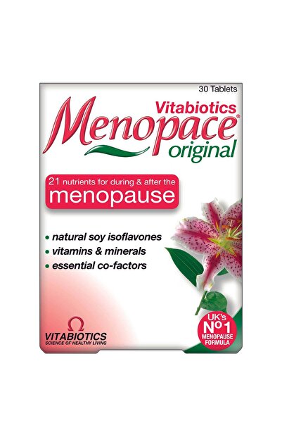 Vitabiotics Menopace Women's Supplement with Vitamins & Minerals, 30 Capsules