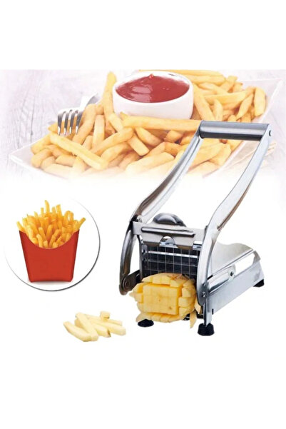 NO BRAND Aparat inox pentru taiat cartofi si legume Potato Chipper