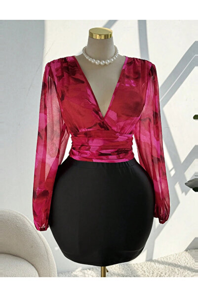 Sheya Curve+ shirt, pink