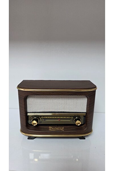 NOSTALJİM BLUETOOTH,USB,FM RADYO ÖZELLİKLİ NOSTALJİK RADYO