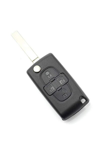 CarGuard Citroen / Peugeot - Carcasa tip cheie briceag cu 4 butoane, fara sup...