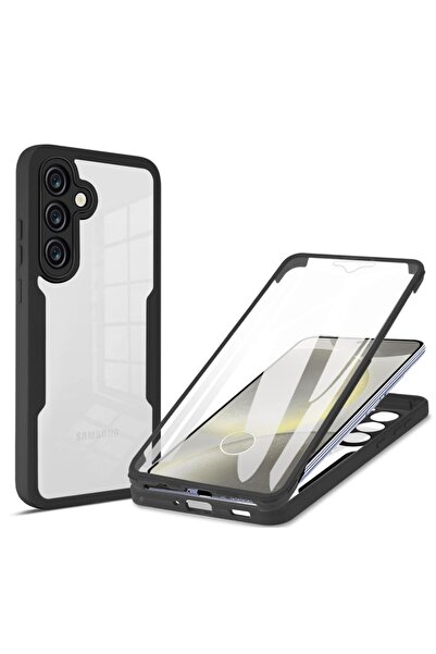 SKYDDAR INNOVATION Case + Film for Samsung Galaxy S25, [360° Package] ColorVe...