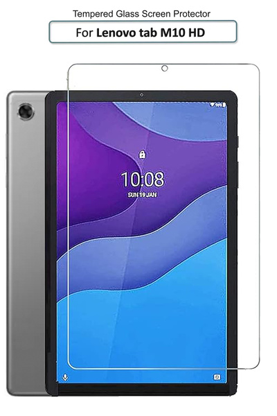Generic واقي شاشة زجاجي مقوى ممتاز لجهاز لينوفو تاب إم 10 إتش دي - 10.1 بوصة