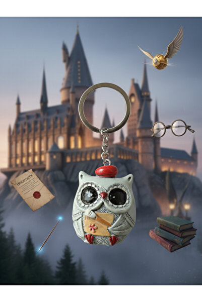 GiFi Harry Potter Hedwig Owl Figured Keychain