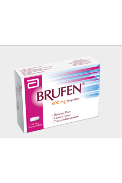 BRUFEN 600 ملغ إيبوبروفين، 30 قرصًا