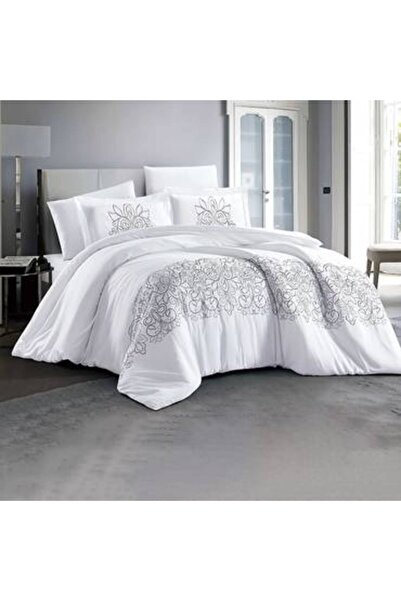 Pazar Home Bedding Kolmar Bazaar Home 6-piece embroidered double bedsheet set...