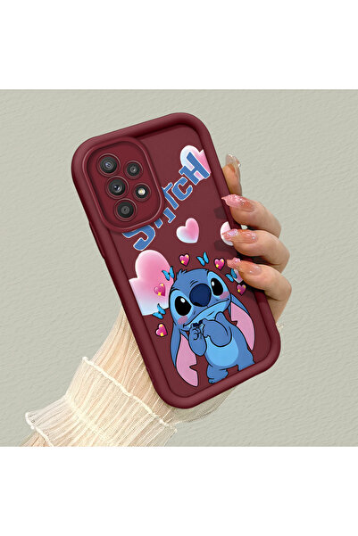 ucuc حافظة سامسونج جالاكسي A52/A52s متوافقة مع حافظة من السيليكون باللون الأح...