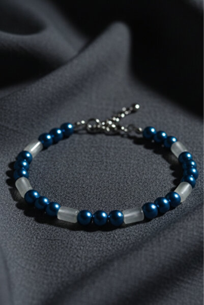 Stoneage قلادة للكلاب مرصعة باللؤلؤ والفسفور - طوق - طوق للرقبة