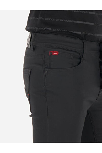 Lee Cooper Lee Cooper faux leather trousers, black