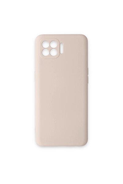 eco port Oppo Reno 4 Lite Case Nano Velvet Silicone Inside - Powder
