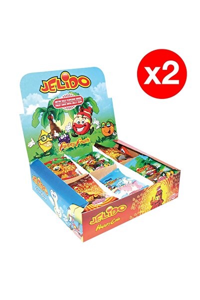 Jelido Candy Assorted Flavours 2 x 36 x 20 g