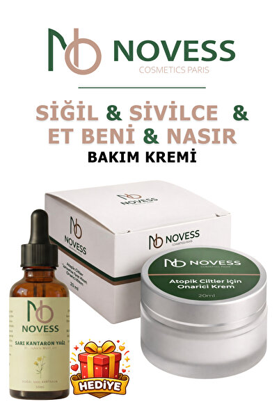 Novess Cilt Onarıcı Kozmetik Bakım Kremi 20 ml – Siğil, Et Beni, Bakımı