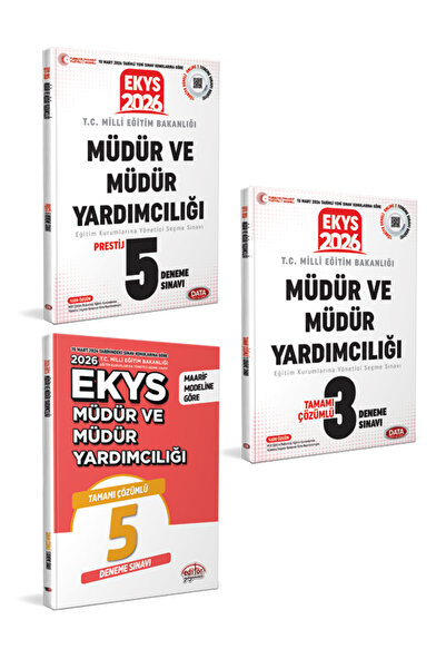 Data Yayınları EKYS 13 Deneme Sınavı