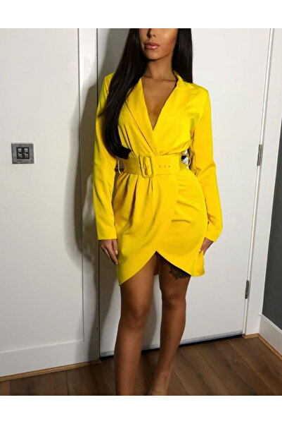 Lavish Alice x Patricia Bright Lavish Alice mini dress, yellow