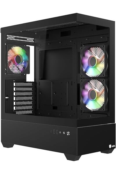ASA Computer Case (Z200) - Supports RTX Graphics Cards, 320mm Water Cooling, ...