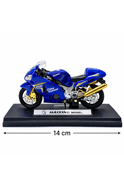 osman kızılkaya KZL Hayabusa GSX1300 1:18 Ölçek Standlı Model Motor