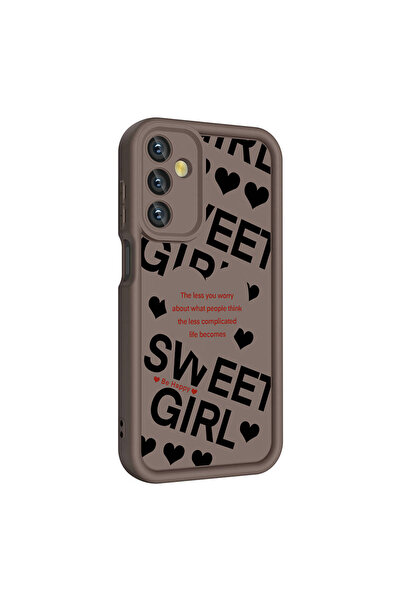 Giz Story غطاء حماية لهاتف جالاكسي A15 مع حماية للكاميرا وسطح خلفي مطبوع GZST...