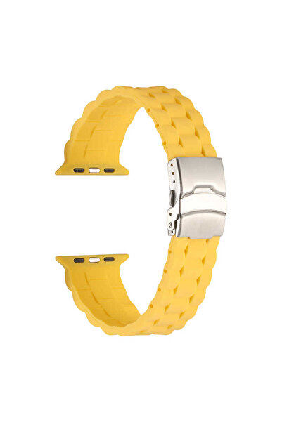 Giz Story ساعة 7 مقاس 41 ملم KRD-72 متوافقة مع حزام GZST - أصفر