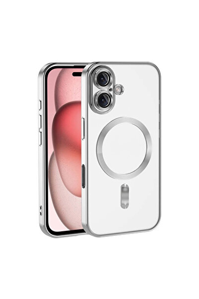 eco port غطاء آيفون 17 كروس مغناطيسي - فضي