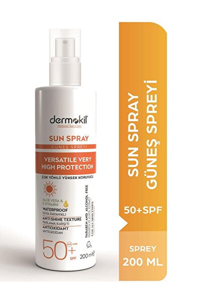 Dermokil Çok Yönlü Yüksek Koruyucu Güneş Kremi 200 ml - Standart