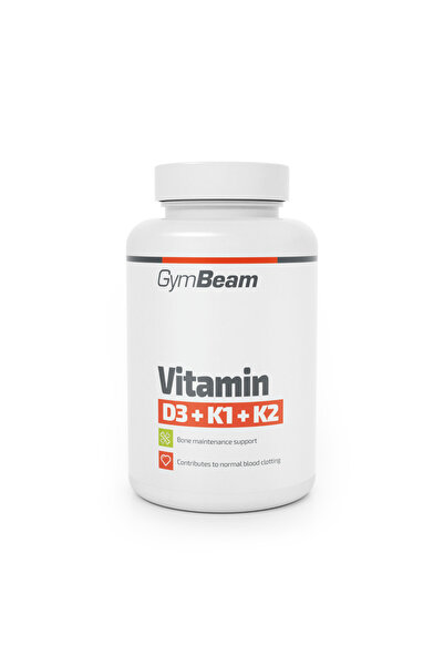 GymBeam Vitamina D3+K1+K2, 60 capsule