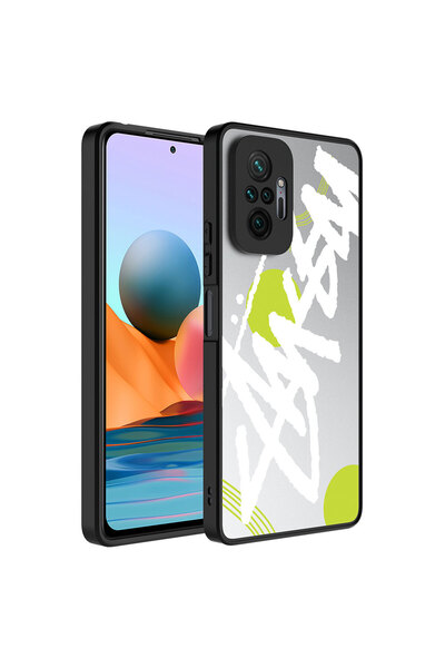 Giz Story حافظة Redmi Note 10 Pro ذات نمط مرآة مع حماية للكاميرا، غطاء مرآة G...