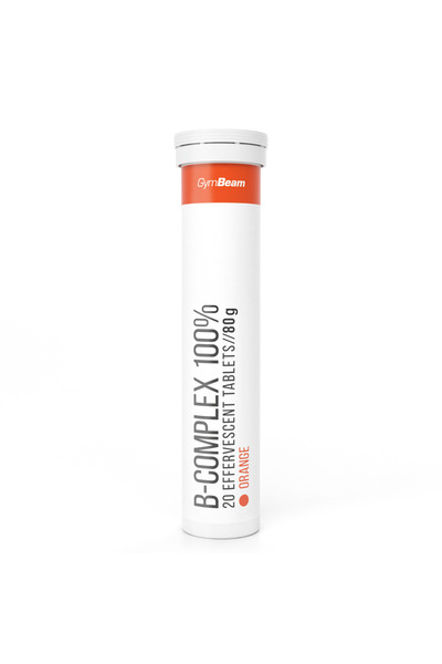 GymBeam B-Complex 100% effervescent, 20 tab