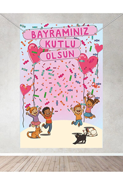 heptex Bayramınız Kutlu Olsun Temalı Hatıra Fotoğraf Brandası 100x150