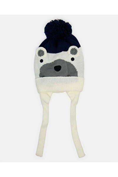 REDTAG Boys Grey Knitted Cap