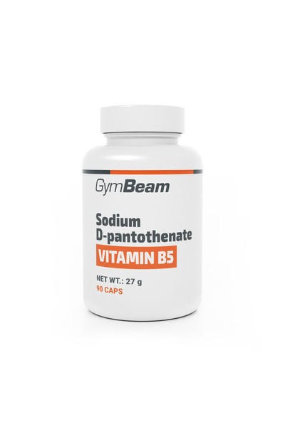 GymBeam Vitamin B5 (Sodium D-pantothenate), 90 caps