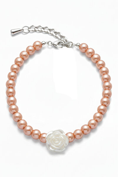 Stoneage قلادة للكلاب مزينة باللؤلؤ - طوق - سلسلة