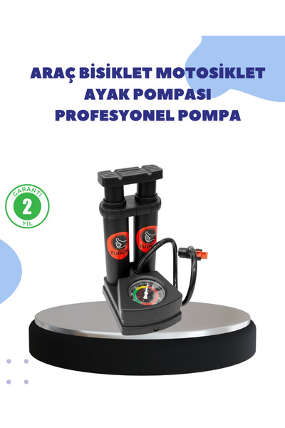 ZERO LAND مضخة إطارات متعددة الأغراض من NHRHLS (131634) عالية الدقة