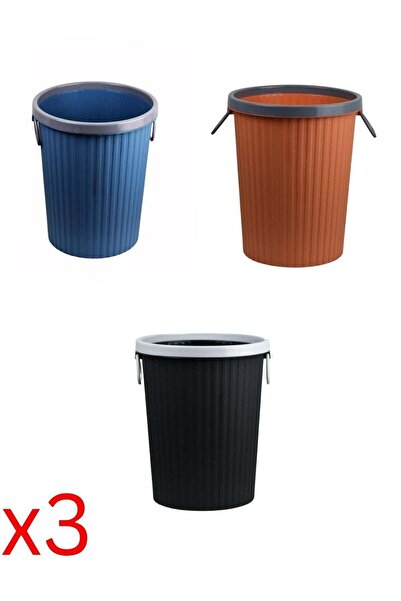 Mas 3-Piece Trash Bin Set
