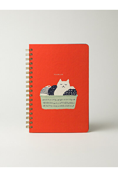 Minihol Luna Spiralli Planlı Defter (16 x 24 cm)