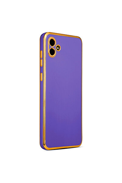 Giz Story غطاء حماية لهاتف جالاكسي A04 من GZST - أرجواني غامق