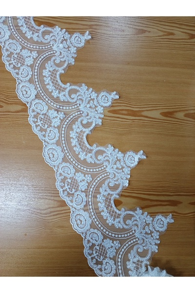 DANTEL GÜPÜR FRANSİZ DANTELL 1 MT KREM