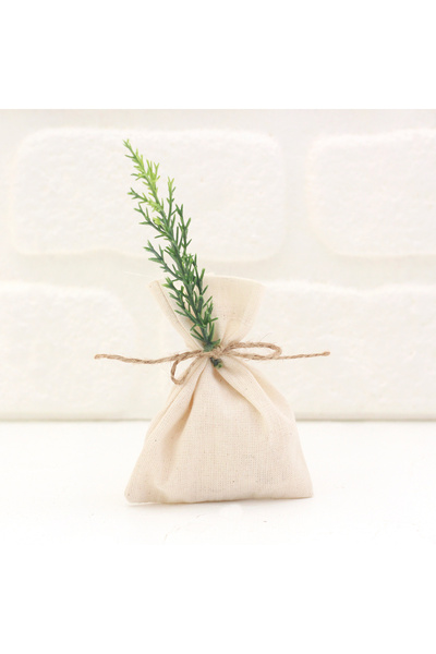 Bimotif حقيبة هدايا وتخزين متعددة الأغراض من القماش الخام الكريمي، مقاس 9x12 ...