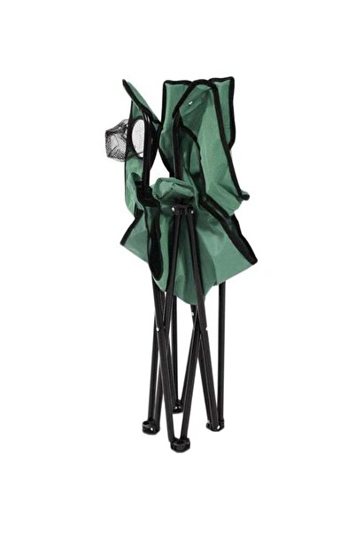 MAAS Portable Folding Camping Chair with Armrest 50 x 52 x 90 cm