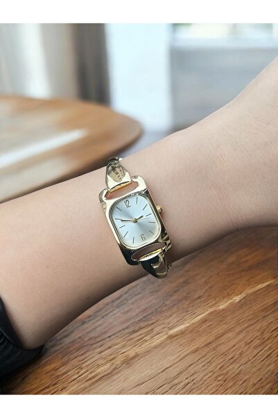 CLUPPOLOON ساعة يد نسائية من يوبينج مرصعة بالزركون لا يتغير لونها