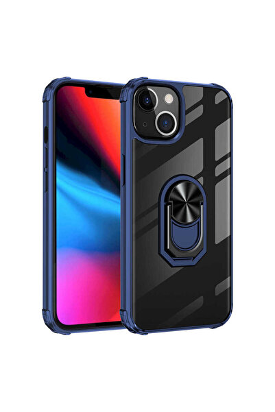 Giz Story حافظة GZST Mola المتوافقة مع هاتف iPhone 13 Mini - أزرق داكن