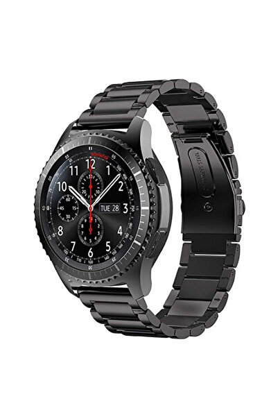 Giz Story Gear S2 (20mm) Compatible Krd-04 Metal Gzst Band-Black
