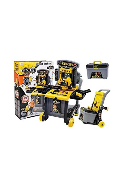 MAAS Lightweight Portable 3-in-1 Luggage Set for Pretend Play for Kids