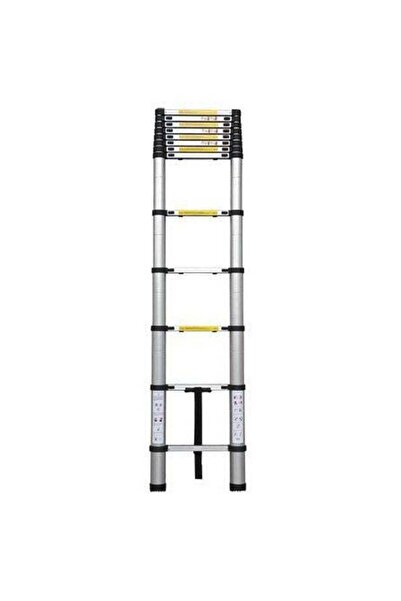 homestyle سلم ألومنيوم رمادي/أسود/أصفر 3.2 متر