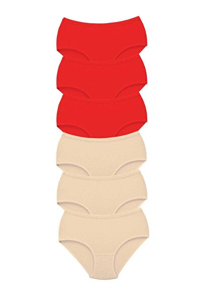 Royaleks 6 bucăți Tutku Chiloți de cauciuc groși Bato cu talie înaltă S5