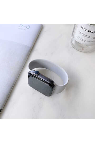 Giz Story Watch 38mm Compatible Krd-31 Solo Loop Medium Gzst Strap-Grey