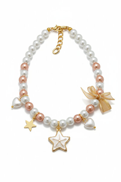 Stoneage Pearl Dog Necklace - Leash - Collar