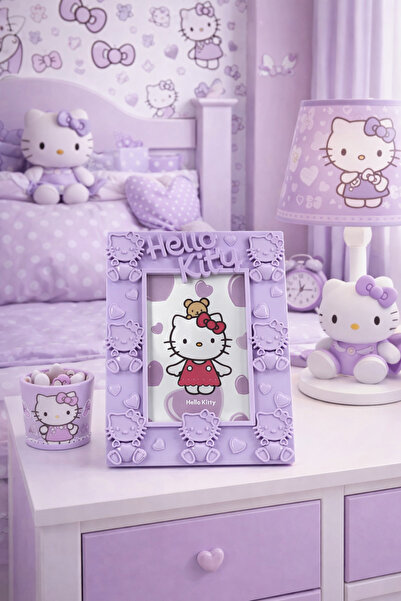 Angelphoto Hello Kitty Çerçeve 13x18 cm YJL7730 (Fotoğraf Dahildir)
