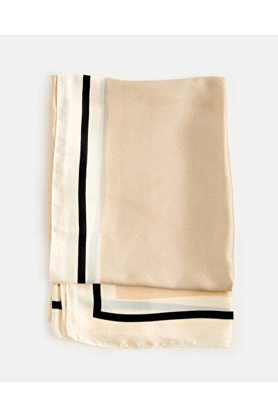 REDTAG Women Beige Printed Scarf