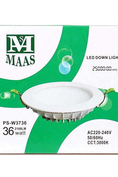 Mas LED Down Light 36W Yellow