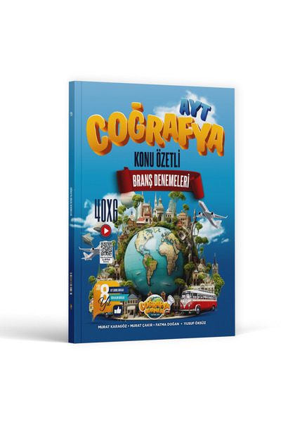 Ulti Yayınları Coğrafya Gurmesi Yayınları AYT Coğrafya Konu Özetli Branş Dene...